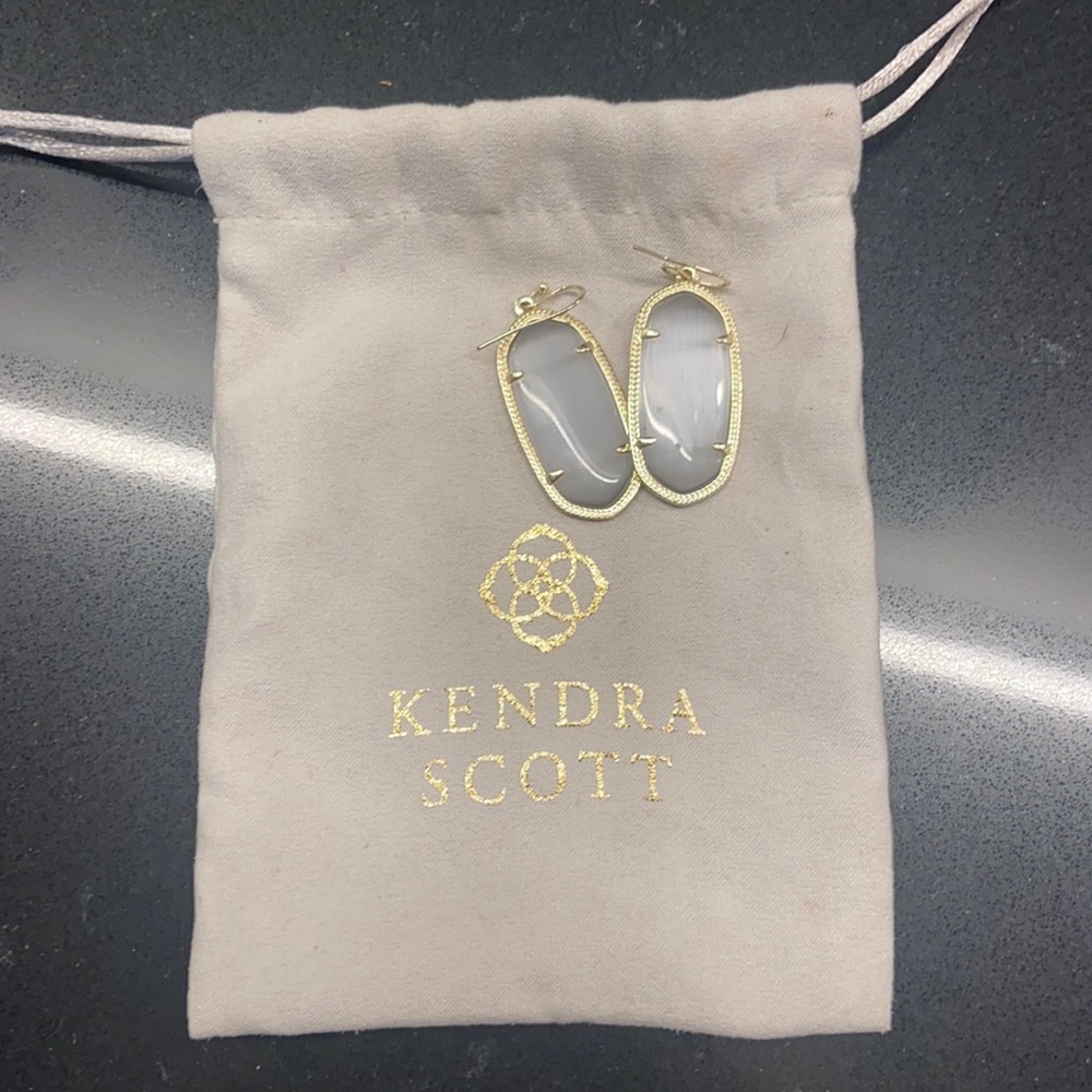 Kendra Scott Elle Gold Drop Earrings